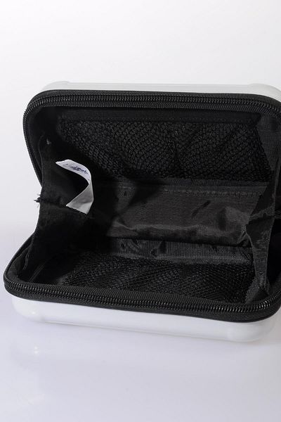 U.S. Polo Assn. Plklk8345 Λευκή γυναικεία τσάντα μακιγιάζ