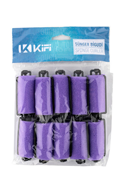 Kifi Sünger Bigudi 10 Adet