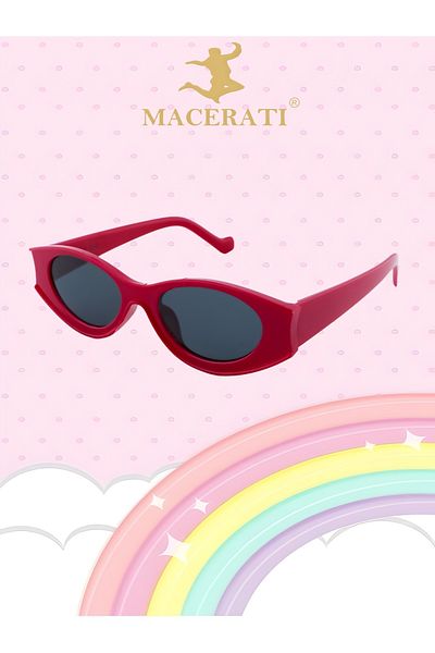 MACERATİ 0-10 Years Unisex Children's Sunglasses - Uv400