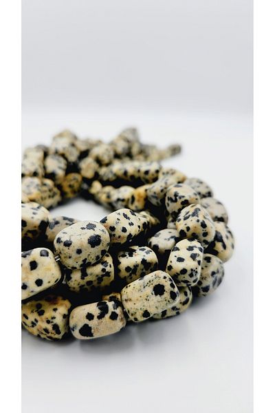 Yüksel Boncuk 10x14 mm Quail Jasper Stone Natural Stone String
