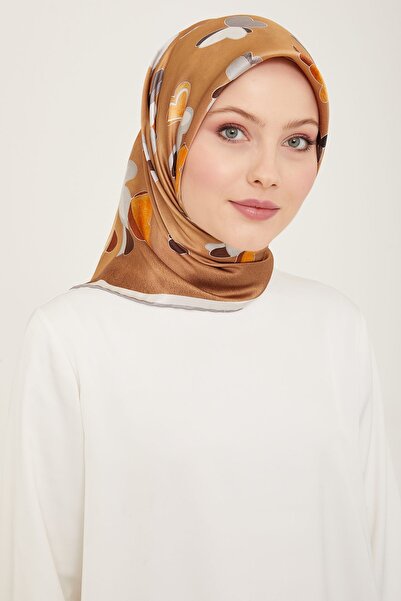 Armine - Silk Scarf 24 Spring Summer Sura Silk Brown 9146-83s