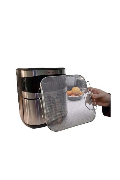 Popüler Onvo Ovfry06 8 Lt Oil-Free Airfryer - Protective Wire Cage