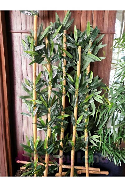 Happyland Yapay Bambu Ağacı 5 Sopalı Tek Dal Yapay Çiçek Bambu 5 Adet