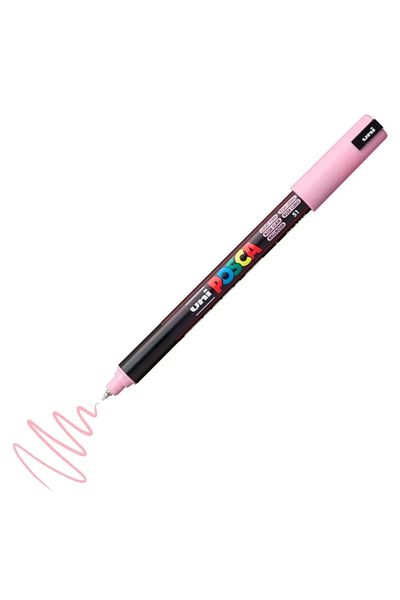 Uni Posca PC-1mr 0.7 Mm.Painting Marker - Light Pink
