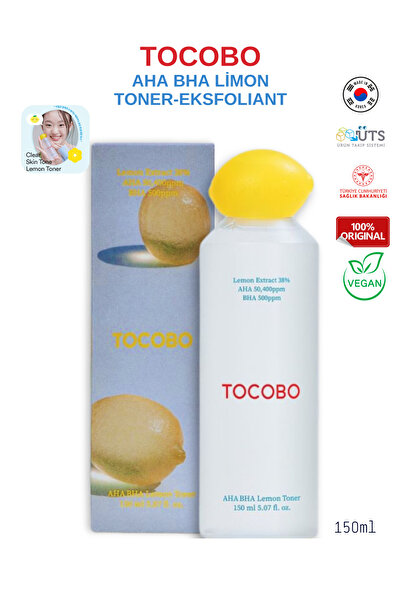 TOCOBO Aha Bha Limon Toner 150ml