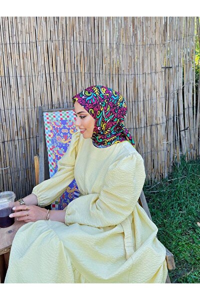 İpekhan Nature Mina Soft Scarf Purple 1146-03