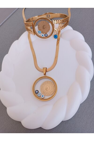 EMKSHOP 36L  Paslanmaz Çelik İtalyan Ezme Zincir Kelepçe Set Takım