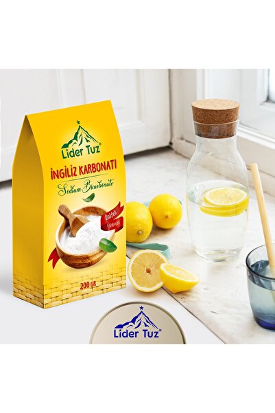 lider tuz Ingiliz Karbonatı 200 gr Paket ""