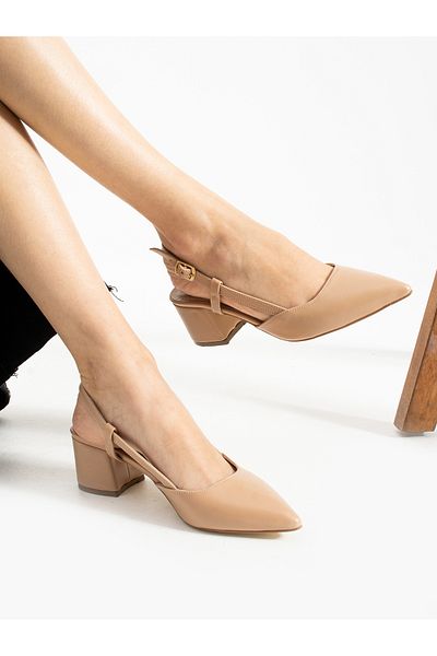 Alemdar Shoes Дамски обувки на ток от норка FIONA