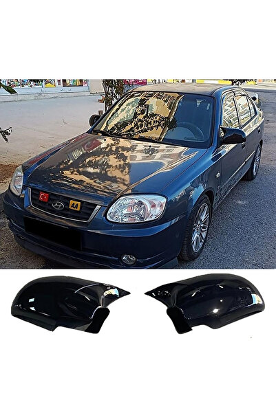 MKG Otomotiv Hyundai Accent Admire Batman Yarasa Ayna Kapağı Piona Black ABS ...