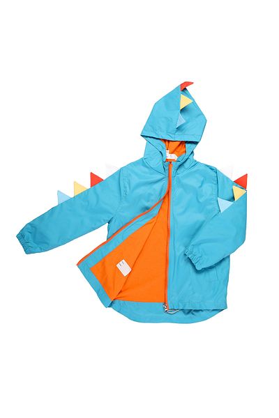 MİMBOKİDS Mimbo Kids Boy's Raincoat with Dinosaur Figure