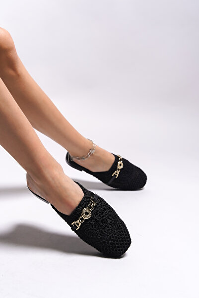 Riccon Papuci de damă Maendreil 0012100   Negru