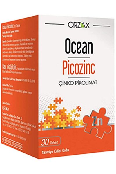 Ocean Picozinc Zinc - 30 Tablets