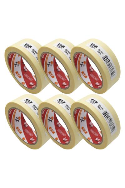 Ve-ge Vege Krepe (Maskeleme) Bantı 36x30 m Bej Gp 6 Adet