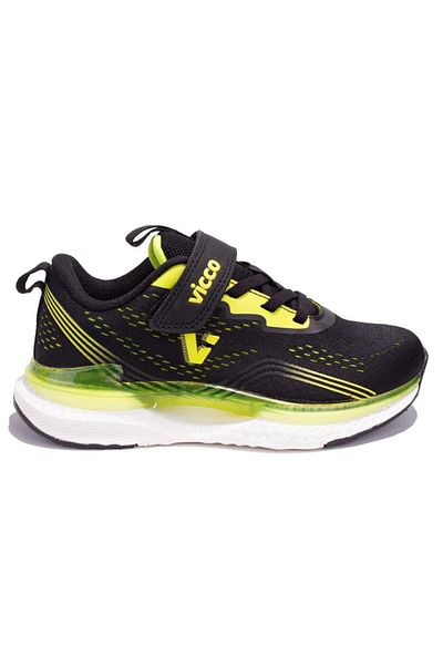 Vicco Nebula 346F24Y113B Negru Verde Pantofi sport ortopedici pentru băieți