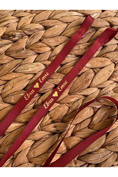 İsabella Accessories Isimli Yüzük Kurdelesi Söz-nişan kurdelesi  9 Renk Seçeneği