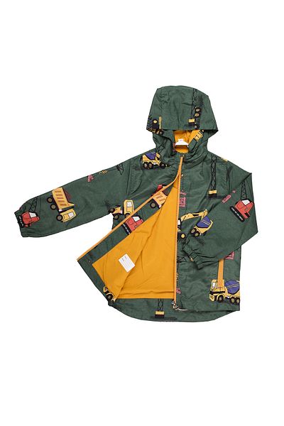 MİMBOKİDS Mimbo Kids Boys Engineered Patterned Raincoat