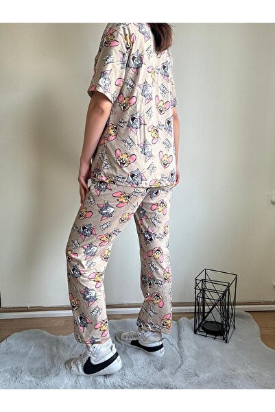 Lotus Boutique Baskılı Pijama Takımı