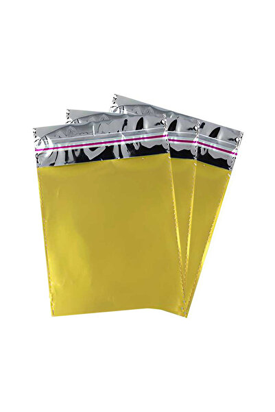 alsepeteavm Χρυσή μεταλλική τσάντα - Μέγεθος 25x35 Πολυτελής 50 Λίτρα