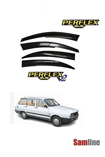PERFLEX Renault 12 Toros Stw (1988-2001) R12 Cam Rüzgarlığı Takımı 4'lü Set Dynamic Mügen