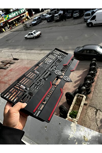 BMASTORE06 VOLKSWAGEN Uyumlu LOGOLU LİP MODEL Pleksi Plakalık