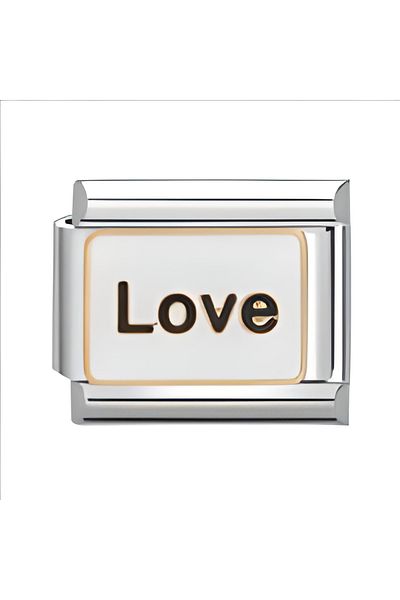 RoseCo00 Italian Steel Bracelet Charm