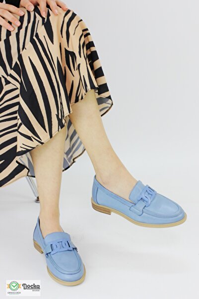 Mammamia Kadın Ortopedik Hakiki Deri Günlük Loafer Ayakkabı M25/YA-MAYA