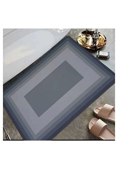 Küçük Mutluluklar Dikdörtgen Süper Emici Banyo Paspası 38*58 Cm