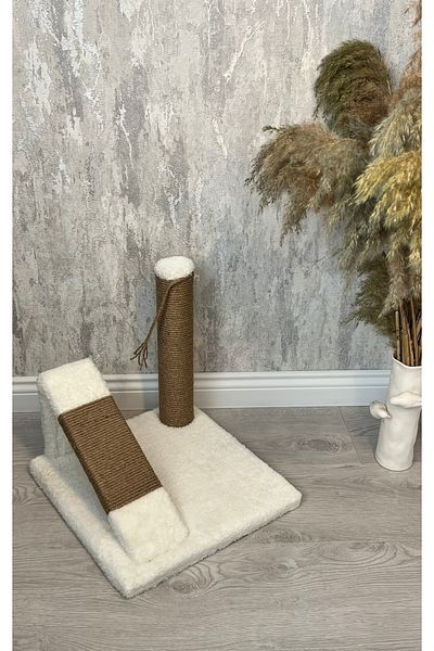 PetZilla Joker Cat Scratching Ramp and Pole 35x35