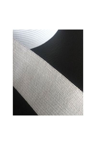 mrtbilisim 10 Meters Waist Leg White Skirt Rubber - 4 cm Quality Flat Rubber
