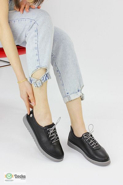 Mammamia Pantofi Oxford de damă din piele naturală ortopedică stil sport M25/YA-MARY