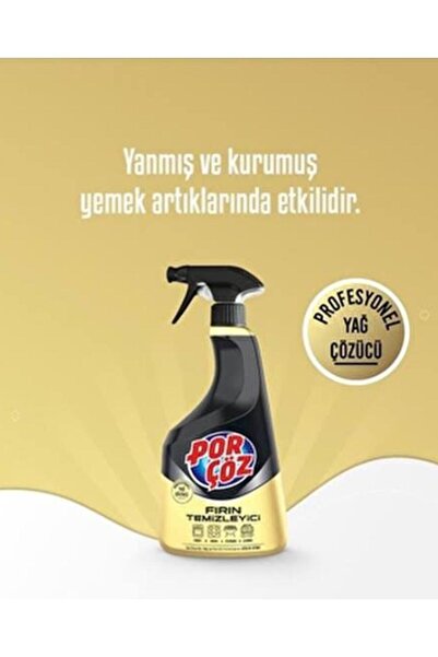 Porçöz Fırın Temizleyici Sprey 750 Ml