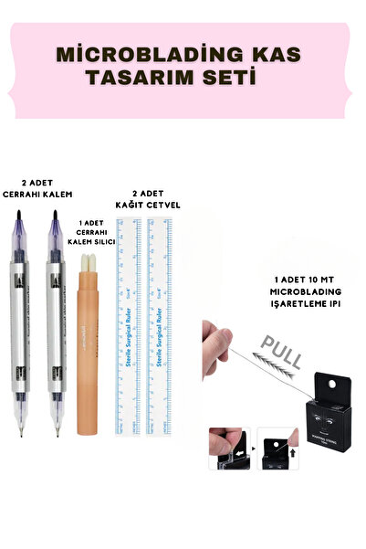 Coscelia Microblading Kalıcı Makyaj Kaş Tasarım Ürün Seti