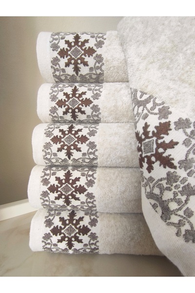 denizli hatırası 50x90 см, 6 шт. в коробці, 50% бавовна, 50% модал, рушник