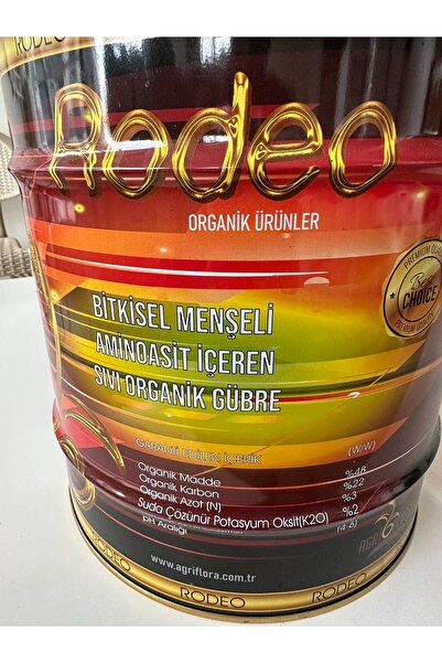 Rem RODEO BİTKİSEL MENŞELİ AMİNO ASİT İÇEREN SIVI ORGANİK GÜBRE