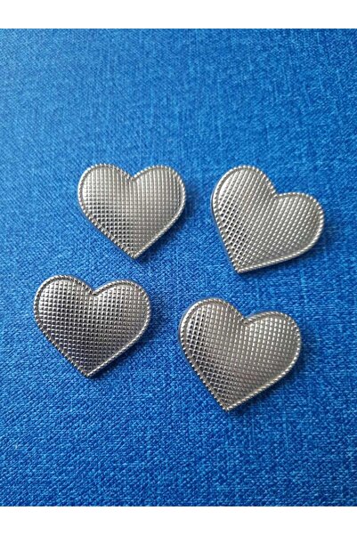 İMREN AKSESUAR 6 bucăți butoane metalice placate cu nichel gratuit - 2,5 cm