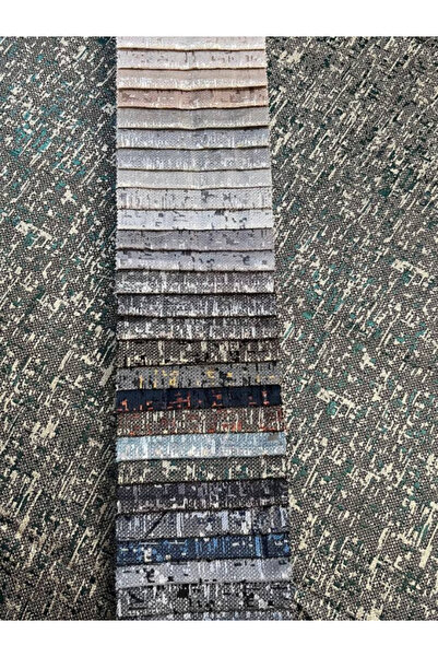 MebelPort Curtain Κουρτίνα ζακάρ με μοτίβο Perla - Μονό πτερύγιο, συντομή πλισέ (1 x 3)