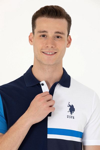 U.S. Polo Assn. Ανδρικό μπλουζάκι Navy Blue ELIFFU BUTIKHOME