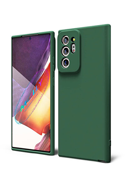 Molly Samsung Galaxy Note 20 ULTRA İçin Kaktüs Guardian Liquid İçi Kadife Sil...