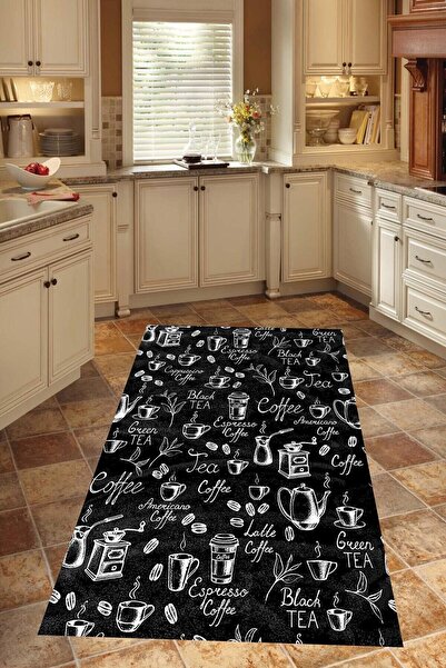 farbala Çaydanlık Fincan Desenli lı Kaymaz Taban Leke Tutmaz Yıkanabilir İnce...