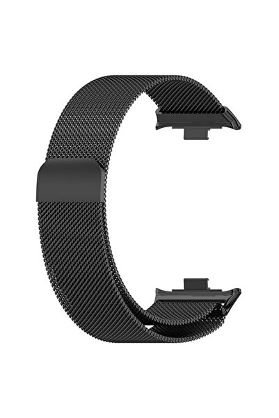 İncisoft Xiaomi Redmi Watch 4 / Redmi Watch 5 Uyumlu Paslanmaz Hasır Örgü Metal Milano Kordon Strap