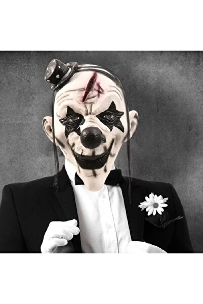 Ufuk Şaka Oyunları Merkezi Lateks Korkunç Palyaço Maskesi