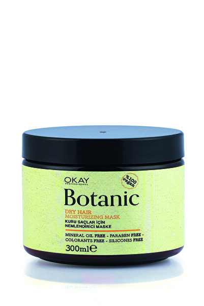 OKAYPROFESSIONNEL BOTANIC Botanic Kuru Saçlar Için Nemlendirici Maske 300 Ml