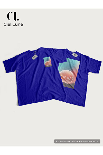 NEVERMIND Unisex Femei Bărbați Dream World Printed Design Special Tricou over...