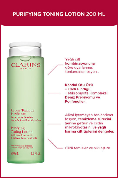 Clarins Purifying Toning Lotion 200 ml Arındırıcı Losyon