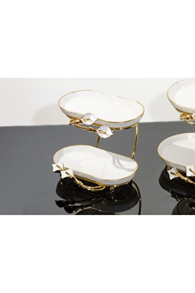 BULUTHOMEAKSESUAR 2 KATLI OVAL KURABİYELİK GALA MİNE KÜÇÜK BOY