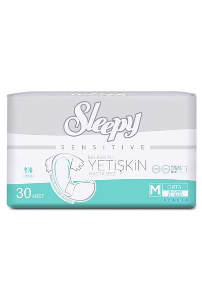 Sleepy Medium Adult Patient Diapers 30 Pieces