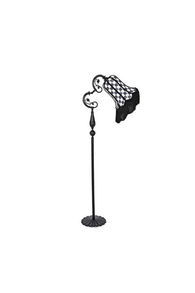 ROSA BIANCA CASA Sokak Lambası SİYAH Ayak DAMA Şapka 170cm.