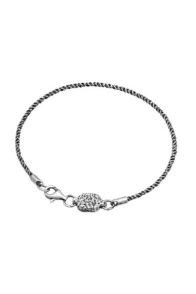 HAZE & GLORY Armband Day To Day Kordelkette 925 Silber