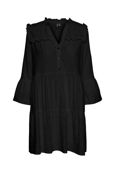 Vero Moda Bluse VMDICTHE 3/4 MIXED EMB TUNIC WVN